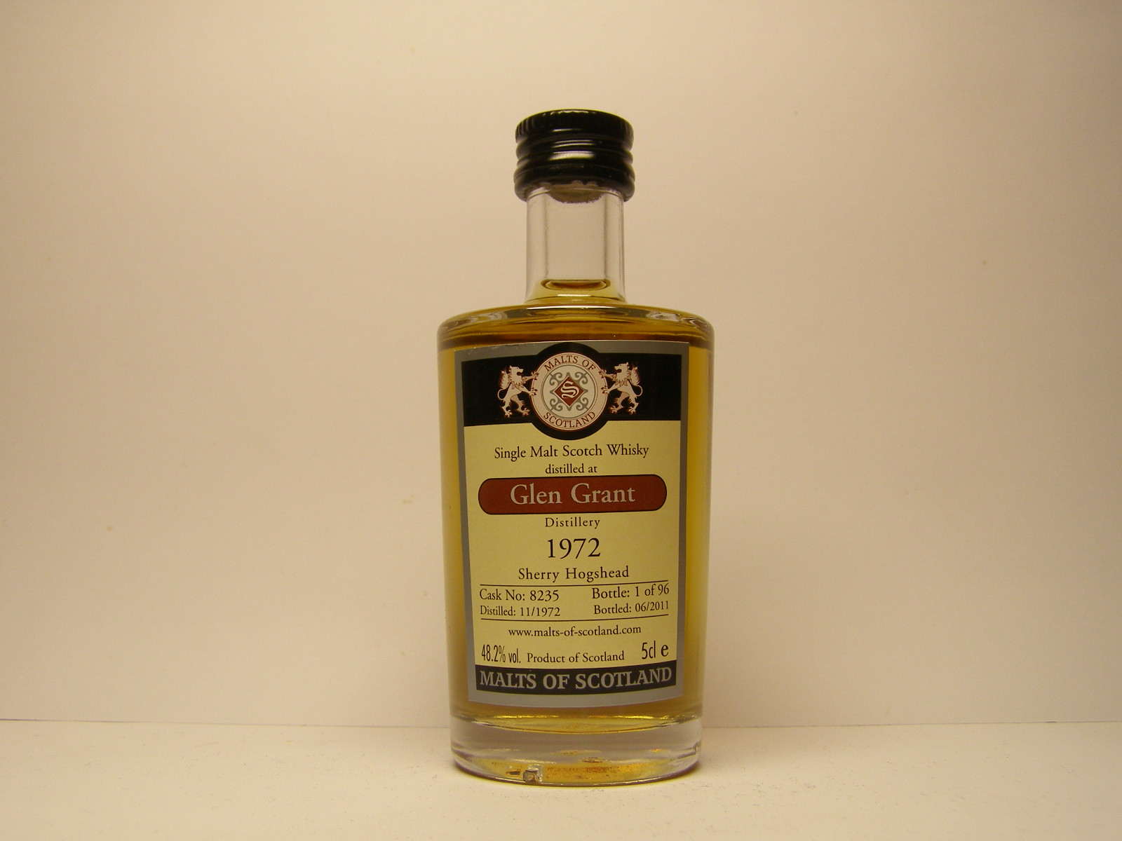 SMSW 38yo 1972-2011 "Malts of Scotland" 5cle 48,2%vol.